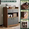 Armario de té, estante de almacenamiento de pared para sala de estar, mueble auxiliar para el hogar, armario de té móvil para oficina, armario de almacenamiento para juego de té
