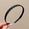 Diadema ondulada invisible sin costuras de corona alta para mujer, adecuada para uso diario, diadema que no aprieta, pinza para el pelo para lavarse la cara, accesorio para el pelo