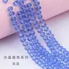 Venda Quente Transfronteiriça Contas de Vidro Cristal Contas Soltas Roda Pulseiras Facetadas Colar Acessórios de Joias Contas Planas de Cristal Contas