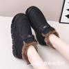 Botas de Nieve, Zapatos de Algodón, Zapatos Tipo Gorro para Mujer, Nuevas Suelas Blandas de Invierno, Terciopelo, Engrosamiento, Cálido, Botas de Algodón Modernas y Versátiles