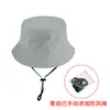 Sombrero de Pescador Liso para Adulto Hecho a Medida, Sombrero Multicolor de Algodón Puro para Protección Solar, Bordado y Letras Personalizadas Ligeras, Al Por Mayor en Stock