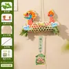 Decorações Artesanais DIY Personalizadas para o Festival do Barco-Dragão: Barco-Dragão de Bambu, Decorações de Suspensão de Artemísia, Buquês de Flores, Enfeites de Porta, Decorações para Atividades de Crianças em Jardim de Infância