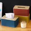 Caixa de lenços estilo nórdico simples com tampa de madeira caixa de papel madeira maciça caixa de armazenamento para controle remoto de sala de estar caixa de papel criativa para restaurante