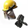 Clip para Luz Lateral de Casco de Bomberos y Rescate Montado en Riel Soporte para Linterna Lateral de Sombrero Clip Sujeta Luces de Enganche