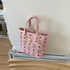 Bolso Pequeño de Alta Gama Transfronterizo 2025 Nuevo Bolso de Mano con Textura de Verano Bolso Cubo Versátil Bolso de Hombro Cruzado