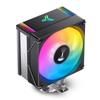 Jonsbo josibo CR1000EVO radiador de CPU para computadora 12cm colorido niquelado cuatro tubos de cobre ventilador PWM