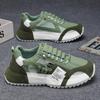 Estación Europea Zapatos de Hombre 2025 Nuevo Verano Transpirables Para Todo Tipo de Combinaciones Zapatos Deportivos Casuales Aumentadores de Altura Zapatos de Correr Tipo Papá para Hombre