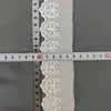 Tecido de Renda Rayon 3-7cm Bordado Perfurado Roupas Renda Lingerie Roupas Infantis Acessórios de Renda Pode Ser Tingido
