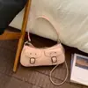 Bolsa Nicho Retrô Estilo Baguete Francesa, Nova Tendência Outono/Inverno 2025 Bolsa de Ombro sob o Braço para Mulheres, Bolsa Quadrada Pequena Estilo Coreano
