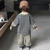 Conjunto de Sudadera de Otoño para Niños 2026 Modelo Nuevo Ropa de Otoño para Niños Pequeños y Medianos Estilo Deportivo Otoño y Primavera Moderno