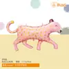 Globos de Papel de Aluminio con Forma de Animales de Dibujos Animados Jirafa Mono para Fiesta Transfronteriza Decoración de Ambiente para Escena Accesorios Venta al por Mayor