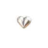Plata Pura S999 Corazón Retro Forma de Corazón Cuentas Cubo Cuentas Juguete de Cristal Cuerda Trenzada para la Mano Collar Accesorios Hechos a Mano DIY