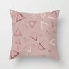 Fronteira Nova Rosa Dourado Rosa Pêssego Capa de Almofada Pele de Pêssego Casa Sofá Almofada Capa de Almofada Atacado Luxo Leve