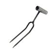 Ferramentas de jardinagem de garfo de dois dentes de mão soltam o solo cavando não machucam o sistema radicular cultivo de flores vegetais transplante flores e plantas