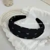 Outono Inicial Retrô Estilo Hong Kong Bolinhas Jeans Scrunchie de Intestino Grosso Faixa de Cabelo Texturizada Moda para o Trabalho Rabo de Cavalo Prendedor de Cabelo Acessórios de Cabelo