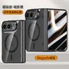 Adecuado para funda de teléfono plegable iPhone Duo, cubierta protectora transparente con sensación de piel y bisagra magnética Apple Duo