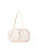 Bolsa Tote Leve, Simples e de Grande Capacidade Estilo Coreano para o Dia a Dia, Design de Bolinhas, Bolsa de Mão/Ombro Fashion e Versátil