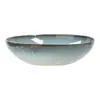 Cuencos de Alta Calidad para Uso Doméstico, Vajilla de Cerámica Azul Cocida en Horno, Cuencos Grandes para Sopa/Fideos, Cuencos para Verduras, Cuencos de Cerámica Azul para Ensaladas de Gama Alta de Nicho, Venta al por Mayor