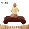Base de Pedra Retangular Vaso de Buda Aquário para Bonsai Artesanato Enfeites Suporte Sólido de Madeira Pedra Venda por Atacado