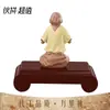 Base de Pedra Retangular Vaso de Buda Aquário para Bonsai Artesanato Enfeites Suporte Sólido de Madeira e Pedra Pode Ser Personalizado