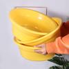 En stock palangana de plástico engrosado para uso doméstico de patito amarillo pequeño palangana de plástico LOGO imprimible regalo publicitario