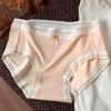 Roupa interior fresca e confortável feminina sexy estudante suave respirável elástico respirável cuecas de algodão menina no cabelo de estoque