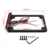 Adequado para Honda/Suzuki/Yamaha/Kawasaki/Harley Preto 8" LED Suporte de Placa de Licença e Suporte de Placa de Licença Estável