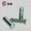 Pasador Galvanizado de Acero al Carbono con Cabeza, Pasador de Posicionamiento para Taladrado, Pasador Remache, Se Pueden Usar Dibujos y Muestras como Forma Especial