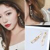 Pendientes Sencillos, Únicos, Versátiles, Pendientes Largos de Perlas con Borla, Pendientes de Lazo, Moda Callejera de Conchas, Versátiles
