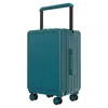 Equipaje de carrito ancho nuevo transfronterizo, tapa frontal de apertura, para abordar negocios, aspecto elegante, caja de PC con contraseña de viaje, personalización de comercio exterior