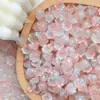 Contas de esmalte colorido cor de orquídea lírio acessórios para roupas 2024 novo pulseira contas de vidro material diy feito à mão