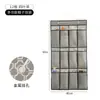 Armazenamento atrás da porta pendurado multi-funcional itens diversos organizador de brinquedos tipo pendurado doméstico bolsa de armazenamento dividida bolsa de armazenamento interna para calças não tecida