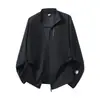Tamanho Grande L-8X Novo Verão UPF50+ Roupas Leves para Proteção Solar ao Ar Livre Seda Gelada Roupas de Proteção Solar Masculinas Marca da Moda Estilo de Verão
