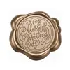 Série de Natal Adesivos de Selo de Cera Bronze Antigo para Envelopes, Convites, Garrafas de Vinho e Decoração de Presentes