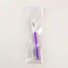 Faca de precisão para entalhe DIY, ferramenta de escultura e acabamento de argila, faca com cabo de alumínio em aço manganês, caneta faca de entalhe antiderrapante para corte de papel, lâmina de entalhe