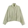 Comercio exterior transfronterizo estilo europeo y americano ropa de mujer ZA AliExpress superventas chaqueta aviador a cuadros versátil con cuello alto