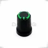 Perilla Codificadora de Volumen Perilla de Mezclador Tipo Eje Medio Interruptor de Ajuste de Potenciómetro Tapa de Eje D Eje de Ciruela de 6MM