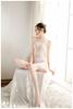 Lencería Sexy, Vestido de Malla con Entrepierna Abierta, Atuendo Provocador, No Necesita Quitarse, Conjunto Apasionado, Transparente, Sexy, Medias Atractivas, Uniforme, Pieza Única al por Mayor