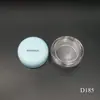 Venta al por mayor de nuevos envases redondos transparentes de AS de 10g para bálsamo labial, materiales de empaque de plástico para mascarilla labial y barro labial