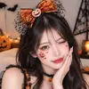 2026 Nuevos Accesorios para Fiesta Estilo Oscuro Diadema Transfronteriza Adulto Diadema Divertida Halloween Pinza para el Cabello de Calavera para Mujeres