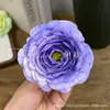 Cabeças de Flores de Rosa Artificiais, Boutonnières, Acessórios de Cabelo, Flores Decorativas, Bordas Enroladas, Cabeças de Lótus, Flores de Camélia, Cabeças de Flor de Peônia