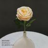 Flor artificial champanhe flor de casamento material Flor de casamento salão de casamento floral hortênsia rosa peônia oceano arranjo de flores de casamento flor de seda floral