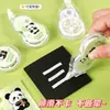 Cinta correctora de panda de dibujos animados, gran capacidad, cinta continua, cinta correctora de alto valor para estudiantes de primaria, cinta correctora de 6 m, venta al por mayor de cinta correctora