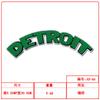 Parches Bordados de Letras Inglesas de Colores Parches Bordados por Computadora Accesorios para Ropa Parches Decorativos Bordados DIY