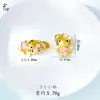 Retenção de Cor Alta Dourado Areia Gatinho Coelho de Orelhas Longas Urso Morango Veado Pulseira DIY com Contas Joias com Contas Acessórios Azul Queimado