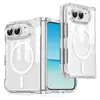 Adequado para Apple iPhone 18 Fold capa de telefone magnética transparente tela ultra dobrável acrílico anti-queda capa rígida