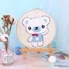 Paquete de material DIY para bordado poke ruso, sello, bordado Xiu Dun, hecho a mano, auto-bordado, bordado de lana, bordado le Dun, bordado de frotamiento
