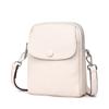 Bolso de piel genuina para teléfono móvil al por mayor 2023 Nueva Moda bandolera diagonal transfronteriza capa superior piel de vaca bolso cuadrado pequeño
