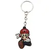 Nuevo Colgante Llavero Hongo de Dibujos Animados Decoración de Llavero Pvc Anime Japonés Colgante para Llaves Decoración de Mochila Figura