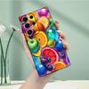 Para Samsung S25ULTRA capa de telefone S24PLUS fosco soft shell S23 cereja fruta uma geração de A13